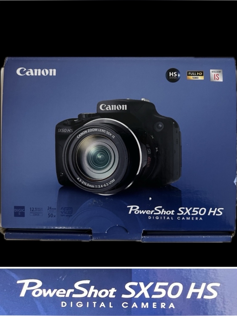 📸 NEW IN BOX Canon PowerShot SX500 IS | 30x Zoom Digital Camera | Black
